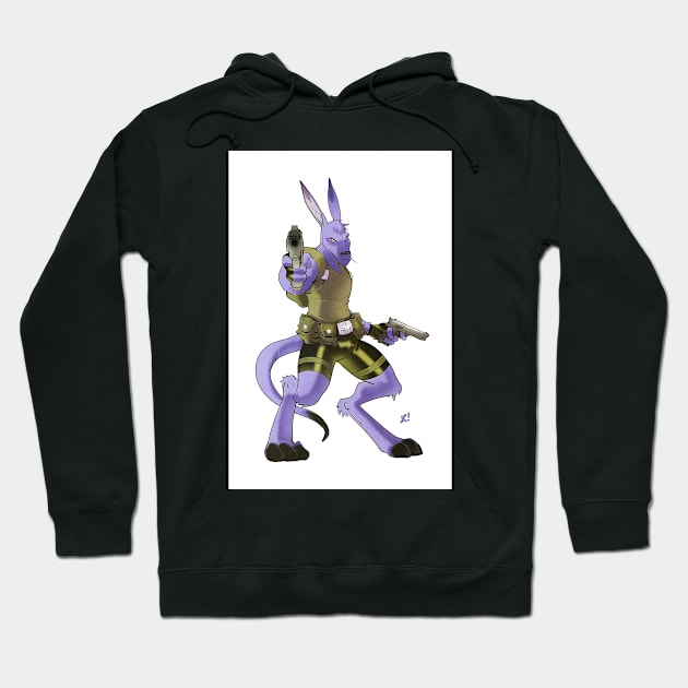 Salty Roo Hoodie by traderjacks